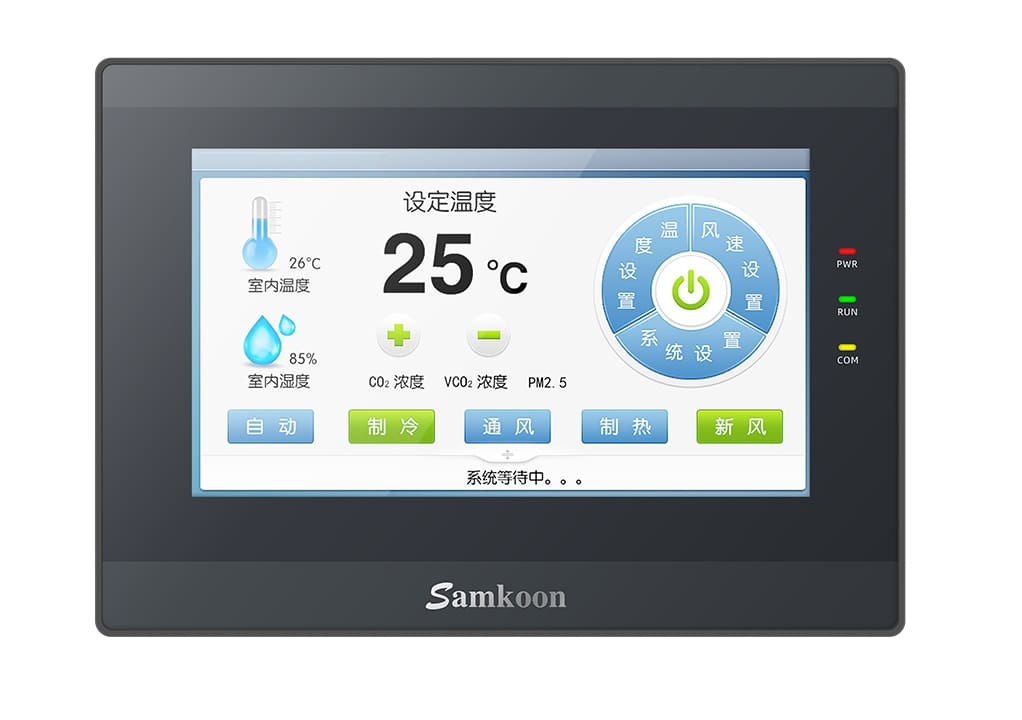 SK-070QS Панель оператора 12-24В 7" 1RS232 1RS485 Ethernet IP65