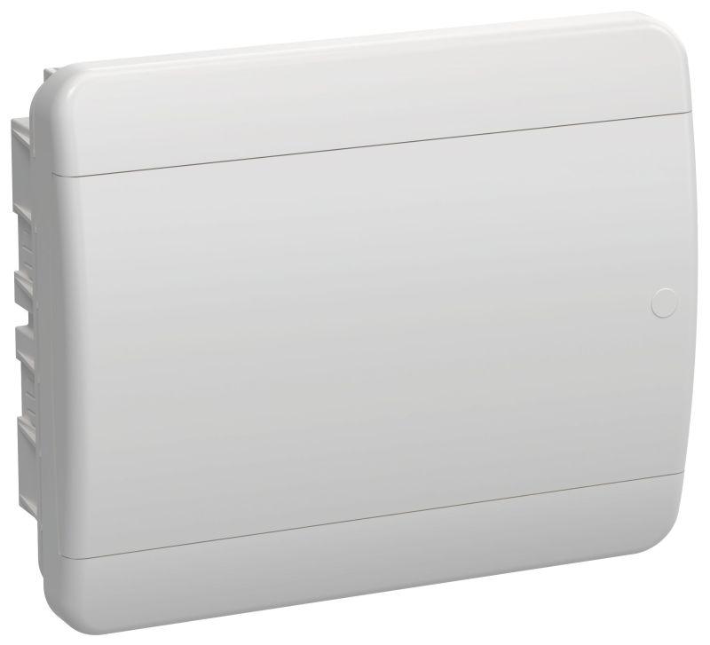 Корпус ЩРВ-П-12 TEKFOR IP41 бел. дверь пластик. IEK TF5-KP13-V-12-41-K01-K01