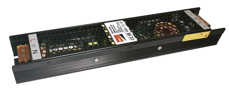 Блок питания для светодиодной ленты 200Вт 8.3А 24В IP20 BSPS DIM диммир. метал. Pro+ JazzWay 5035577