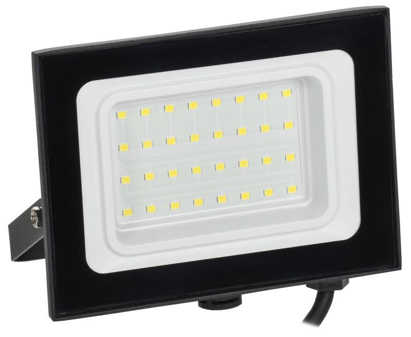 Прожектор светодиодный СДО 06-30 4000К IP65 черн. IEK LPDO601-30-40-K02
