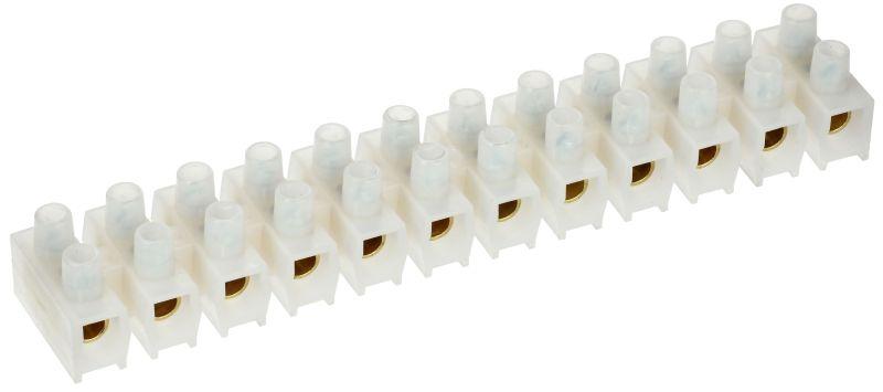 Колодка клеммная ЗВИ-100 10-25кв.мм 12 пар IEK UZV3-100-25