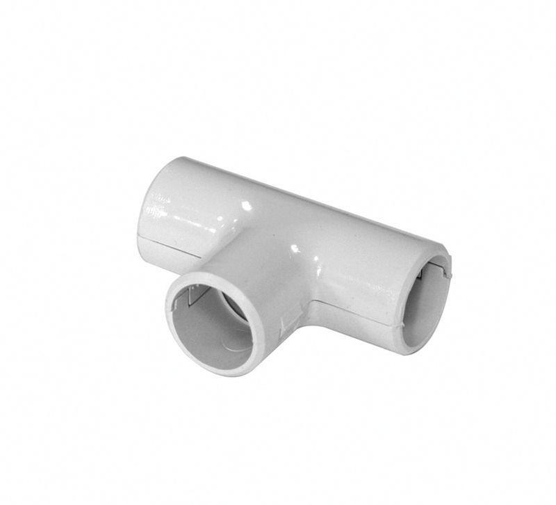 Тройник для жестких труб d20мм TIG-20 ELASTA IEK CTA10D-TIG20-K41-050