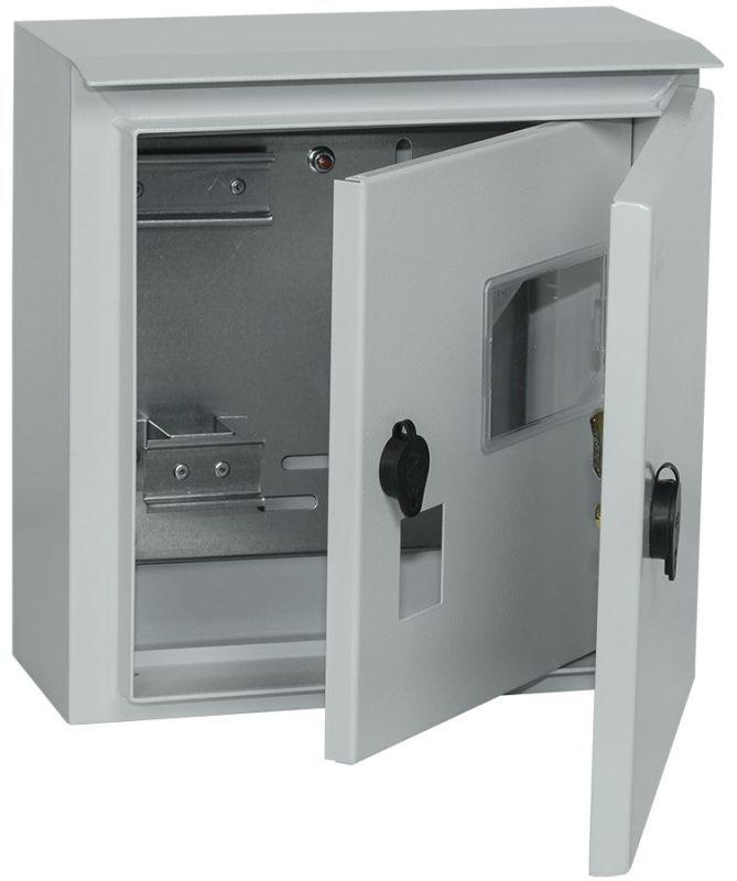Корпус ЩУ 1/1-1 TITAN 310х300х150мм У1 IP66 метал. IEK MKM51-N-04-54