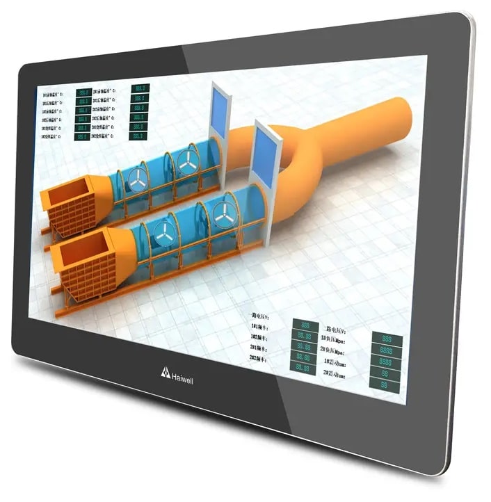 D15-W | Панель оператора HMI Haiwell 24В 15.6 дюймов 1920х1080 | 1 RS232/RS485 1RS232 1 RS485 Wi-Fi | Modbus RTU/TCP | MQTT