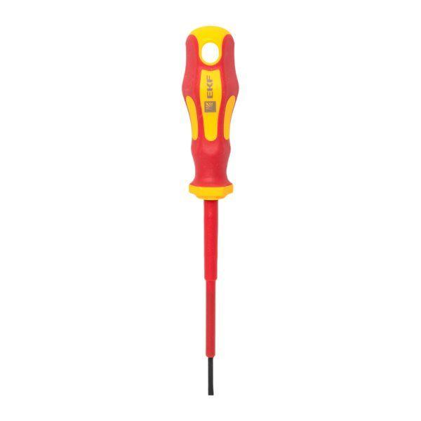 Отвертка SL2.5х80мм Master 1000В Basic EKF sl-2.5-80-mas-in
