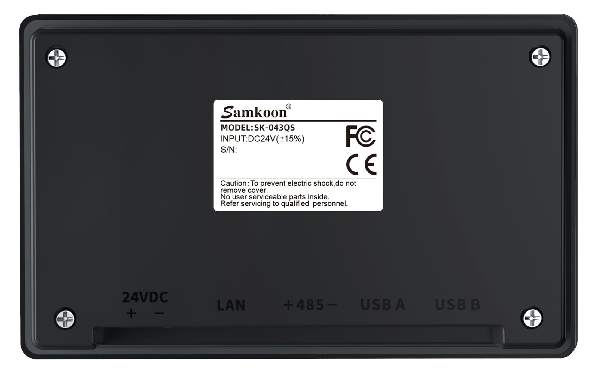 SK-043QS Панель оператора 12-24В 4.3" 1RS485 Ethernet IP65
