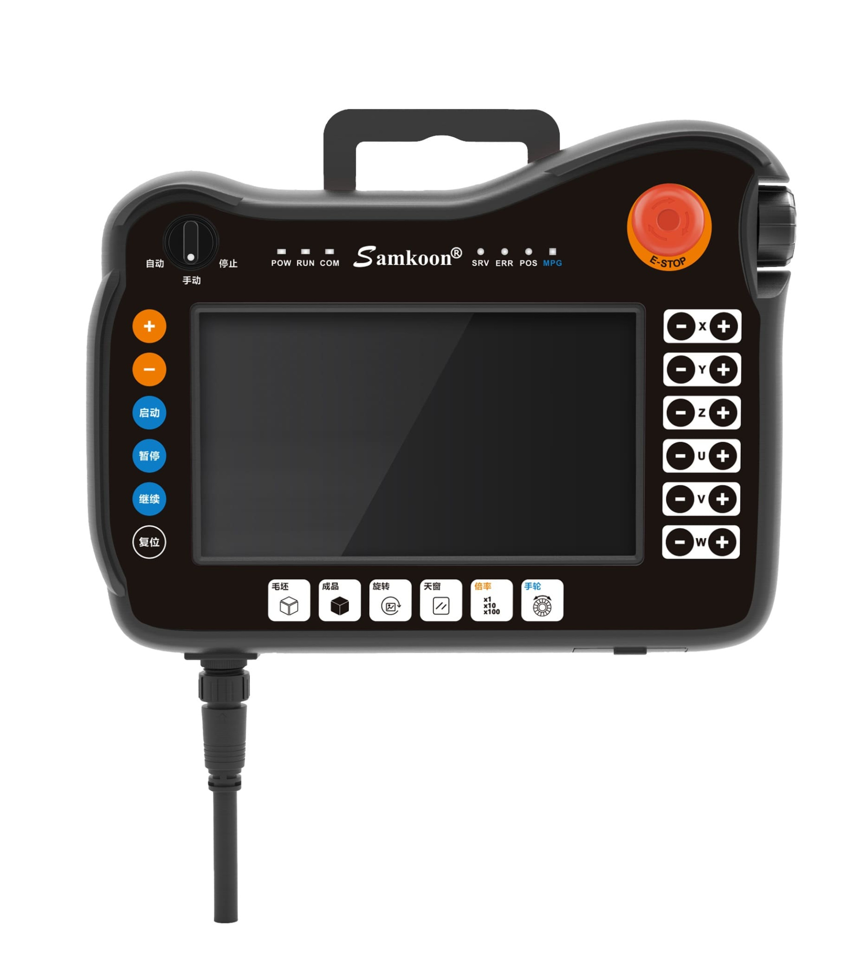 SK-T070XS Панель оператора 12-24В 7" 1RS232/RS485 Ethernet IP65